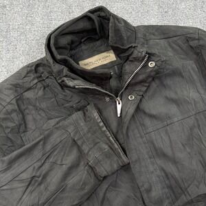 Marc‎ New York Andrew Marc Jacket XL Black Full Zip Fleece Lined Men's MM3A3159